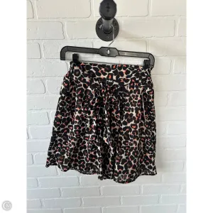 Skirt Mini & Short By Who What Wear In Black & Pink, Size: 0