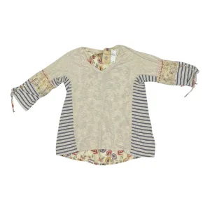 Top 3/4 Sleeve By Democracy In Floral Print, Size:M