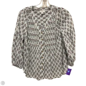 Top Long Sleeve By J. Jill In Blue, Size: Xsp