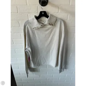 Top Long Sleeve By Nation In Cream, Size: L