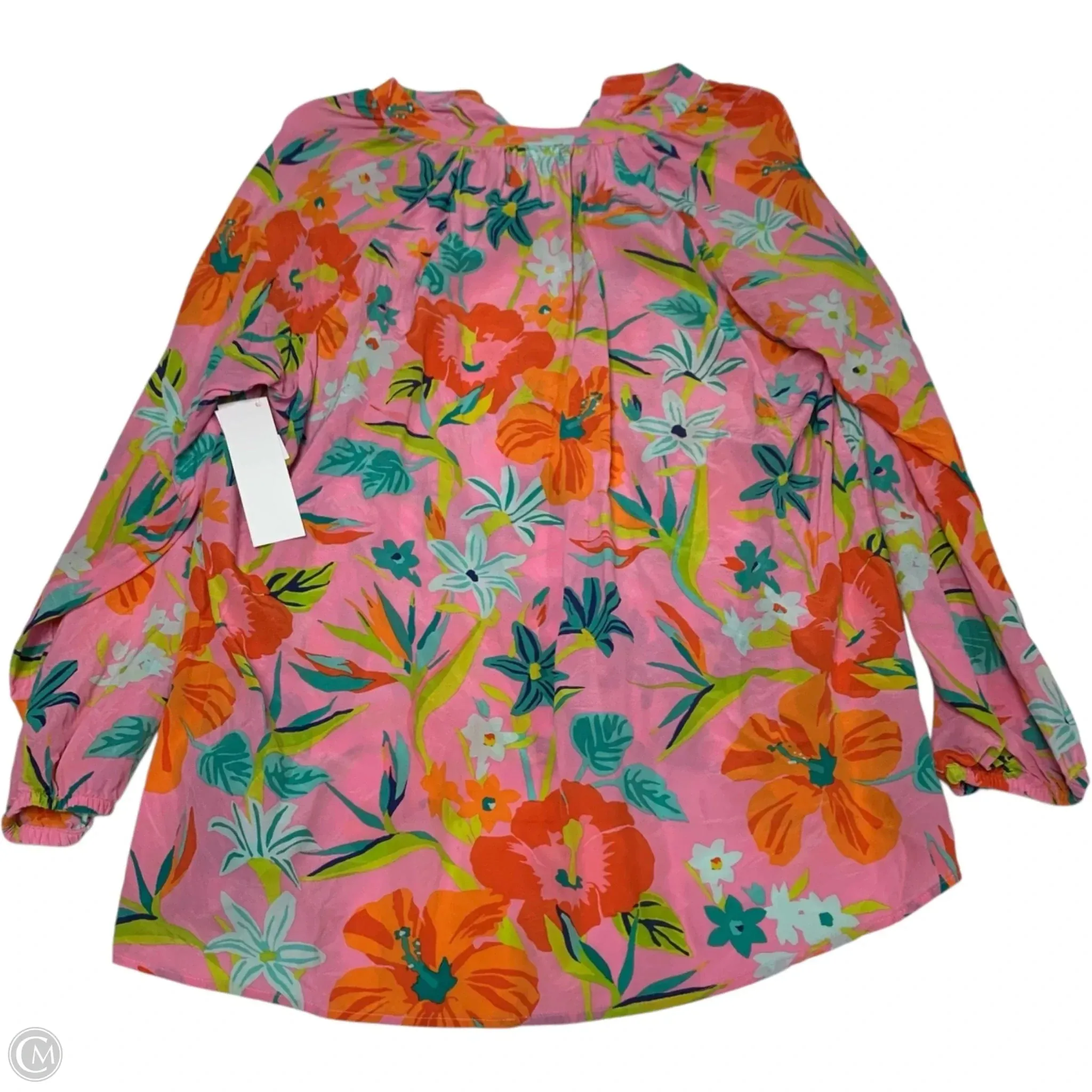 Top Long Sleeve By Spartina In Pink, Size: Xl