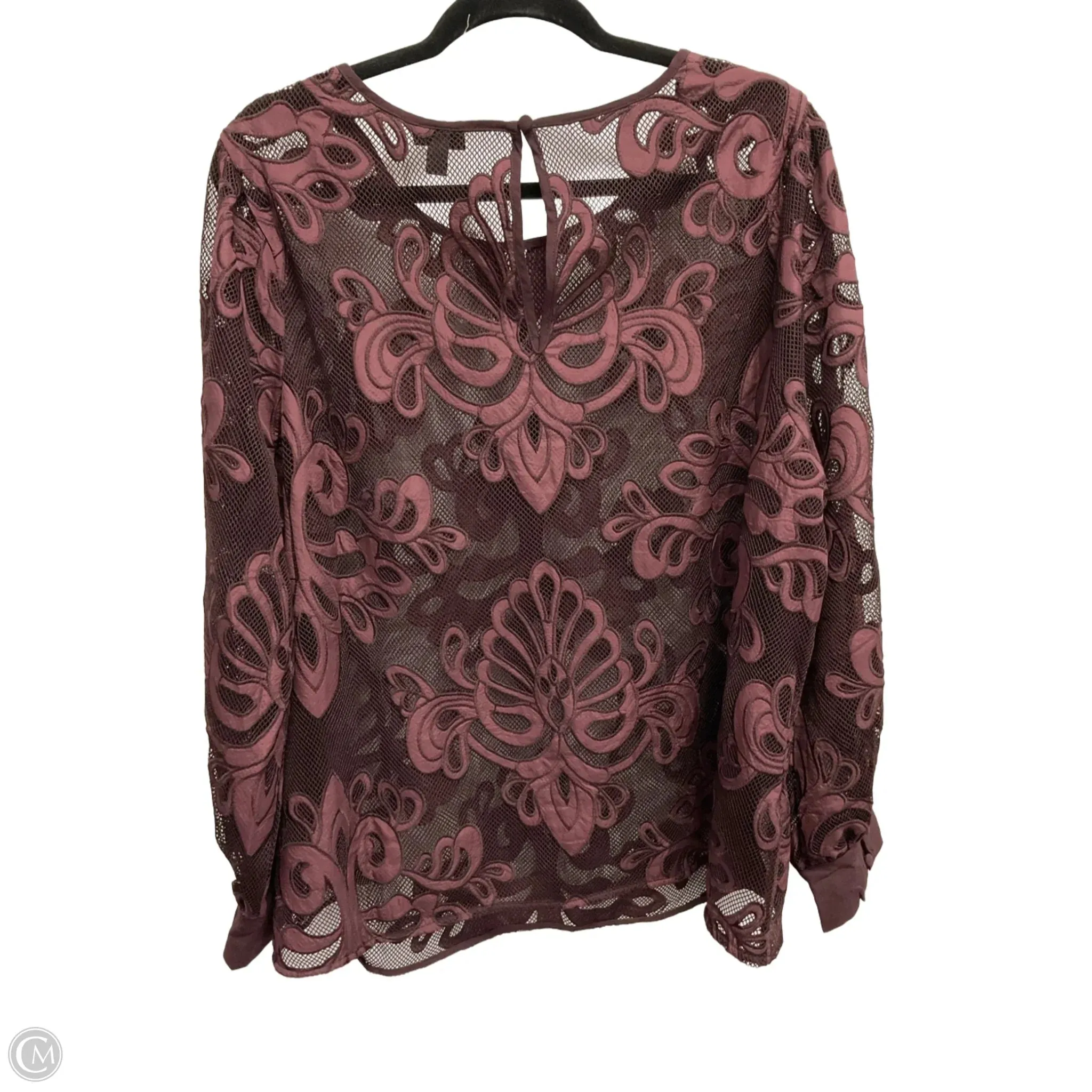Top Long Sleeve By Torrid In Red, Size: Xxl