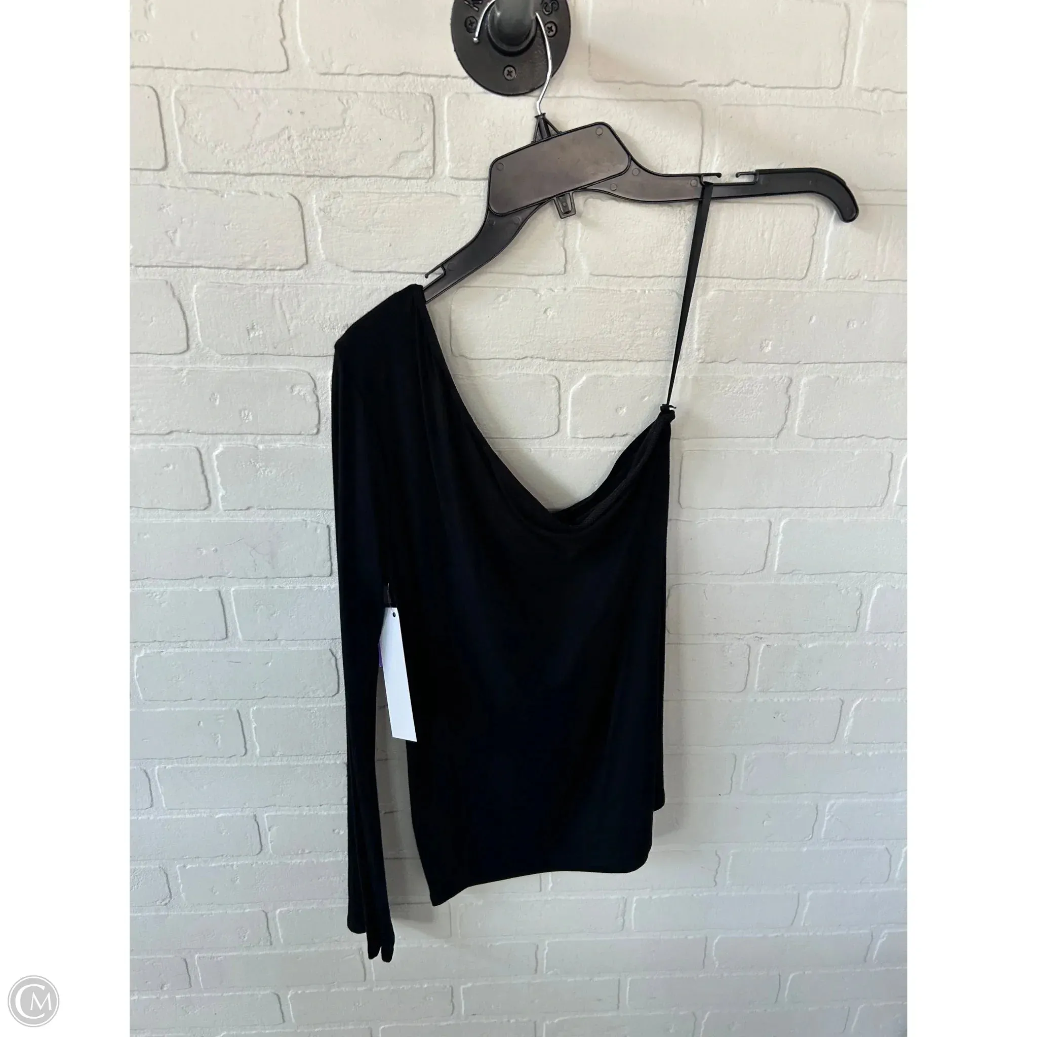Top Long Sleeve By White House Black Market In Black, Size: S
