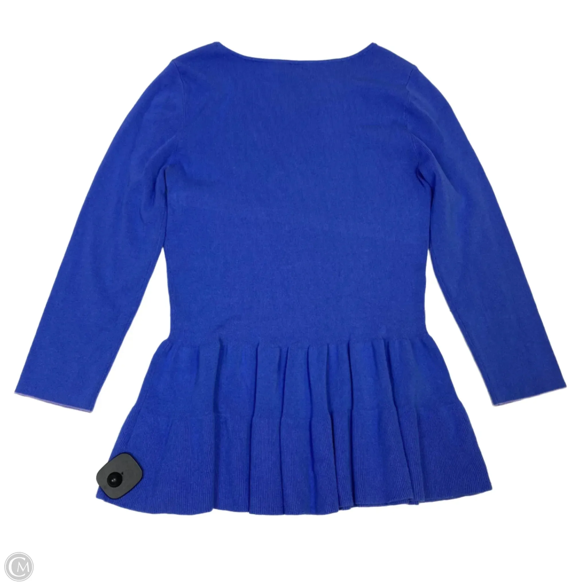 Top Long Sleeve Designer By Lilly Pulitzer In Blue, Size: M