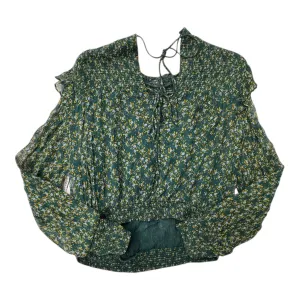 Top Ls By Free People In Green, Size:M