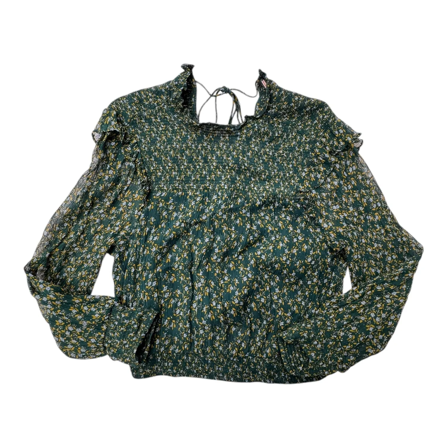 Top Ls By Free People In Green, Size:M