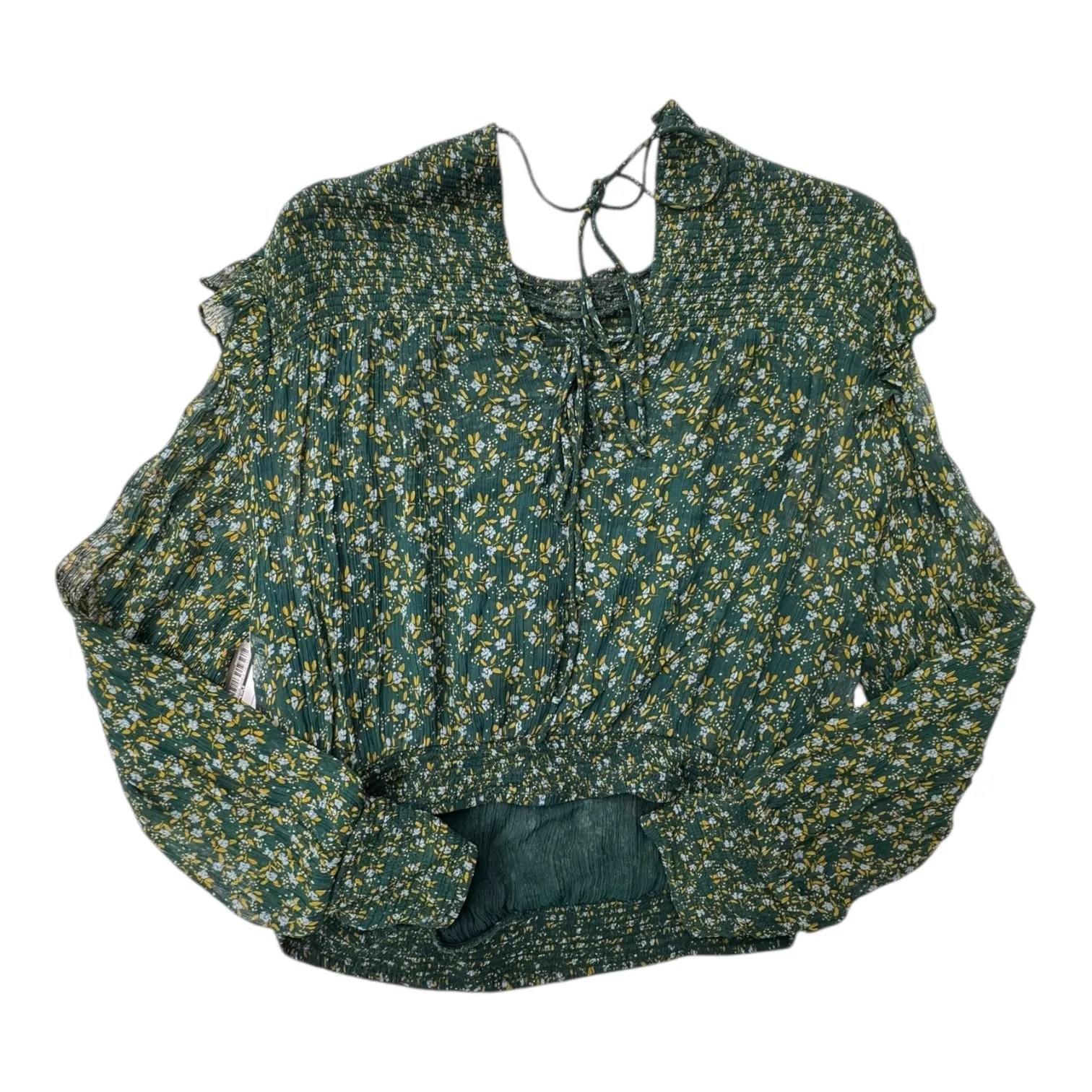 Top Ls By Free People In Green, Size:M