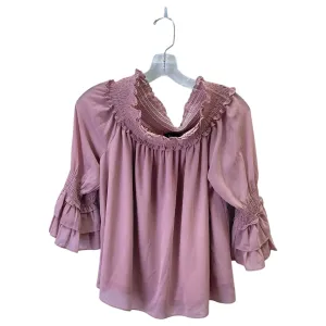 Top Ls By Vici In Mauve, Size:S