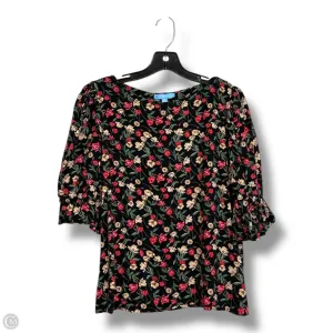Top Short Sleeve By Draper James In Floral Print, Size: M