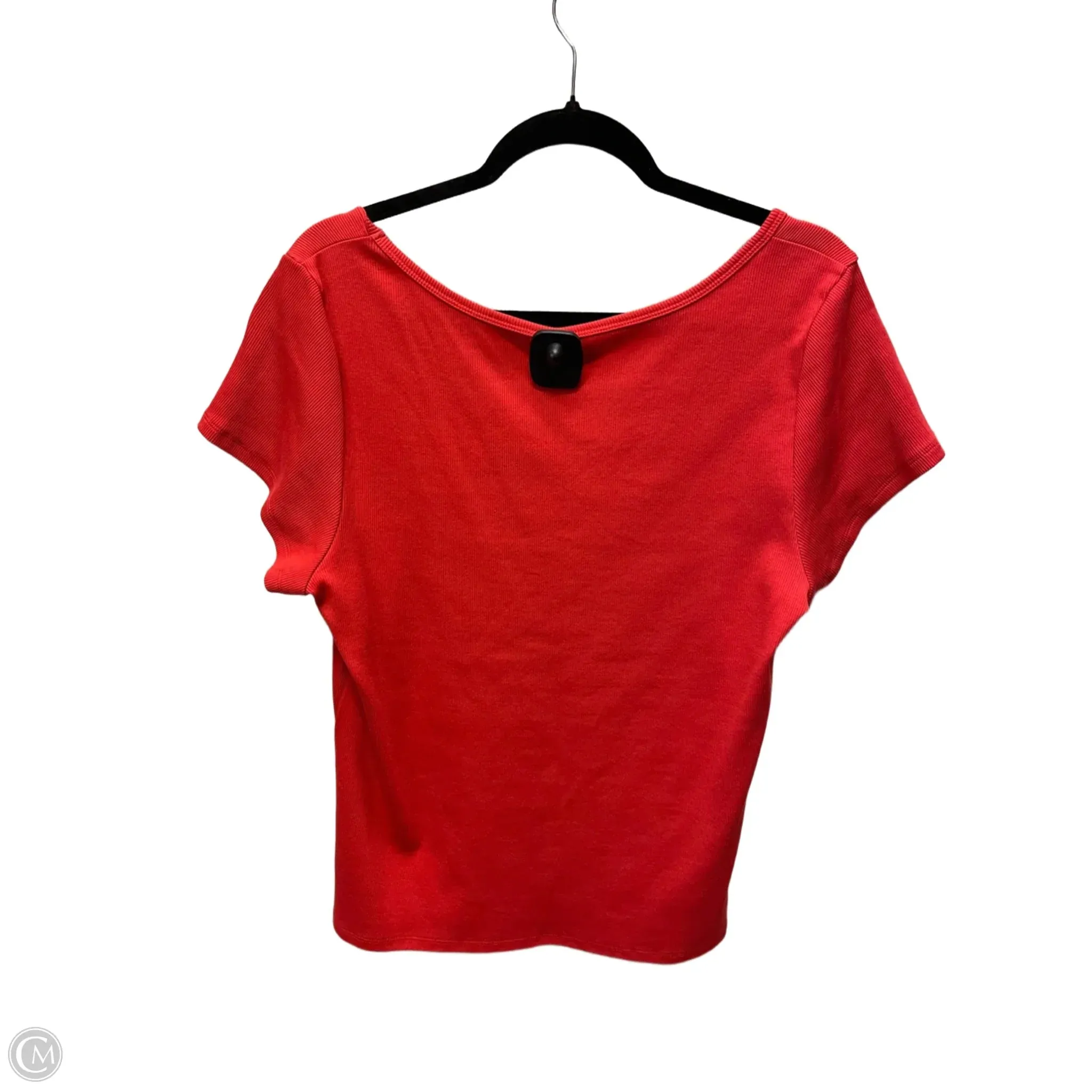 Top Short Sleeve By Old Navy In Red, Size: 2x