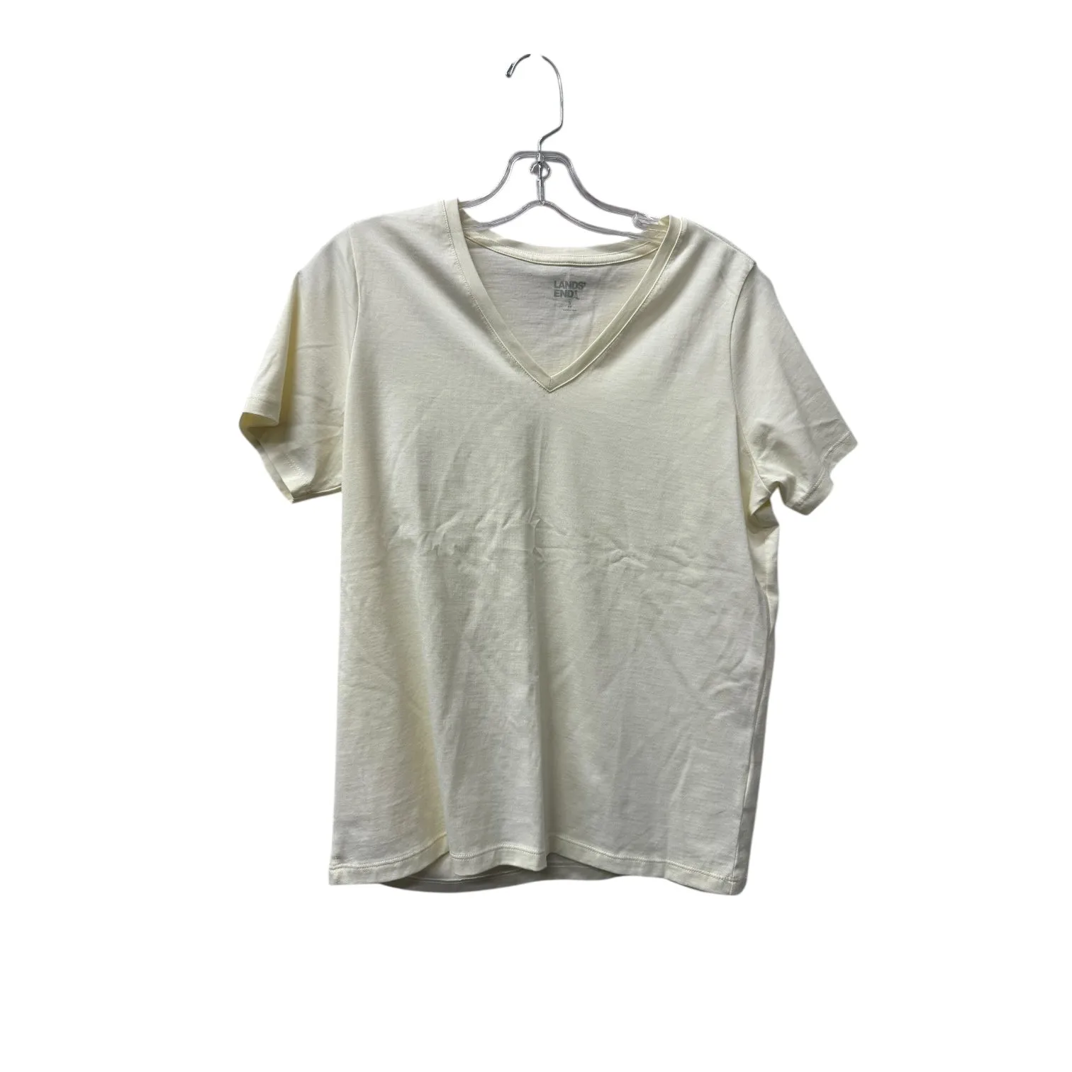 Top Ss By Lands End In White, Size:S