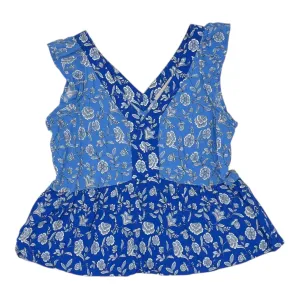 Top Ss By Loft In Blue, Size:S