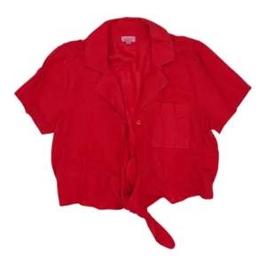 Top Ss By Mi Ami In Red, Size:M