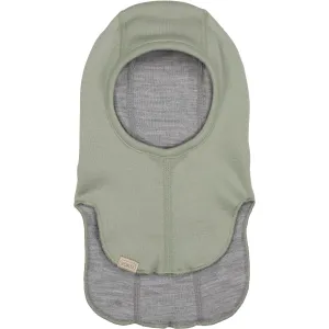 Voksi Misty Green Wool Balaclava